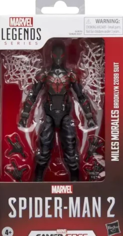 Marvel Legends Series Gamerverse Spider-Man 2 Miles Morales Brooklyn 2099 Suit