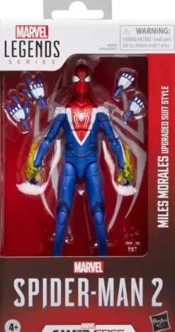 Marvel Legends Series Gamerverse Spider-Man 2 Miles Morales Upgraded Suit