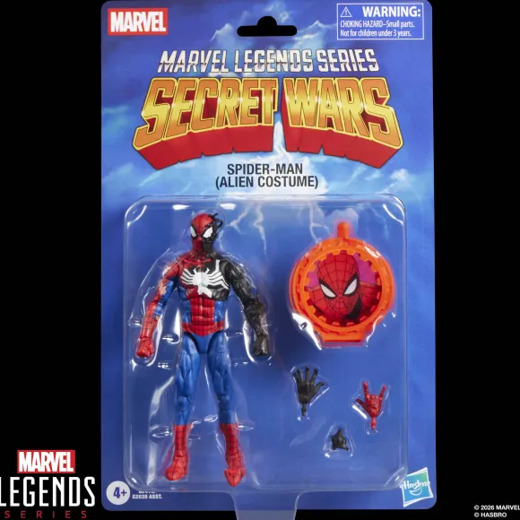 Marvel Legends Series Secret Wars Spider-Man (Alien Costume)