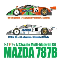 1/43 MAZDA 787B Ver.B : 1991 LM 24hours #8 S.Johanson / D.Kennedy / M.S.Sala