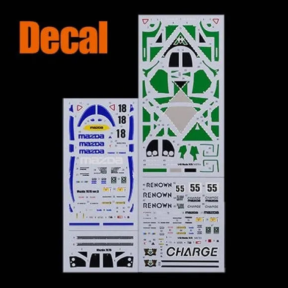1/43 MAZDA 787B Ver.B : 1991 LM 24hours #8 S.Johanson / D.Kennedy / M.S.Sala