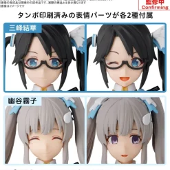 30MS Option Hair Style & Face Parts Set (Yuika Mitsumine / Kiriko Yukoku)