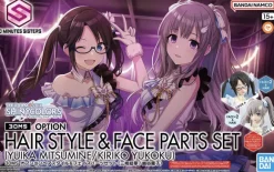 30MS Option Hair Style & Face Parts Set (Yuika Mitsumine / Kiriko Yukoku)
