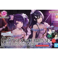 30MS Option Hair Style & Face Parts Set (Mamimi Tanaka / Sakuya Shirase)