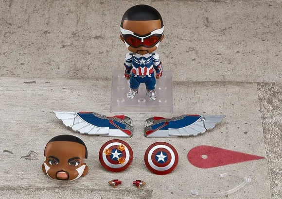Nendoroid Captain America (Sam Wilson) DX (The Falcon and The Winter Soldier)
