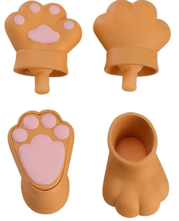 Nendoroid Doll: Animal Hand Parts Set (Brown)