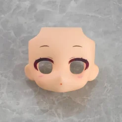 Nendoroid Doll Customizable Face Plate - Narrowed Eyes: With Makeup (Peach)