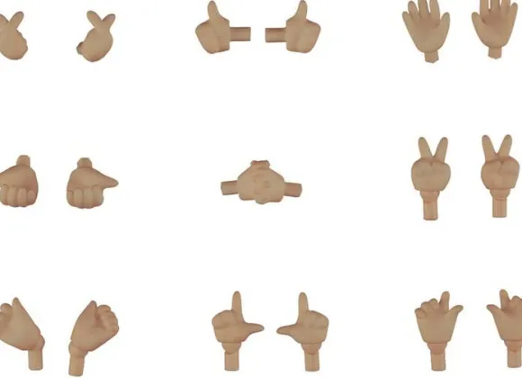 Nendoroid Doll: Hand Parts Set 02 (Cinnamon)