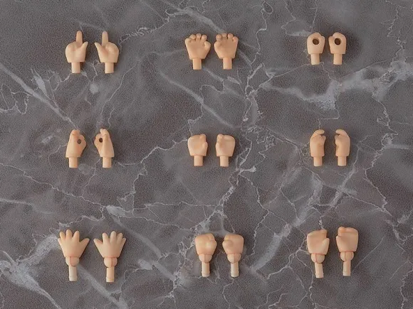 Nendoroid Doll: Hand Parts Set (peach) (Reissue)
