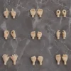 Nendoroid Doll: Hand Parts Set (Almond Milk)