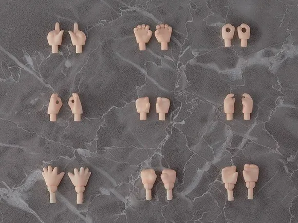 Nendoroid Doll: Hand Parts Set (Cream) (Reissue)