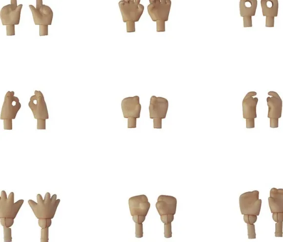 Nendoroid Doll: Hand Parts Set (Cinnamon)