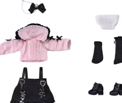 Nendoroid Doll Outfit Set: Suspender Skirt Set (Pink & Black)