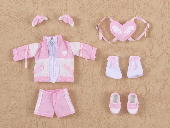 Nendoroid Doll Outfit Set: Subculture Fashion Tracksuit (Pink)
