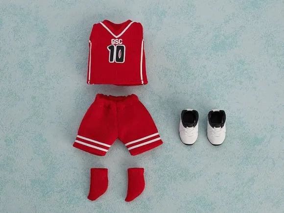 Nendoroid Doll Outfit Set: Basketball Uniform (Red)