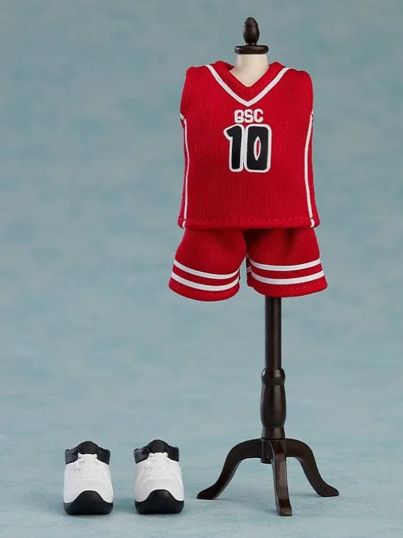 Nendoroid Doll Outfit Set: Basketball Uniform (Red)