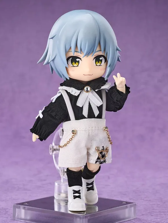 Nendoroid Doll Outfit Set: Suspender Shorts Set (Black & White)