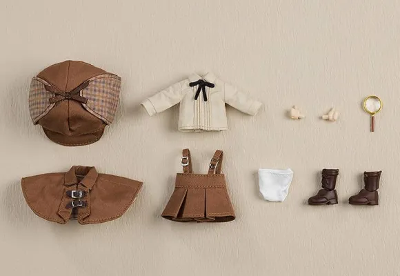 Nendoroid Doll Outfit Set: Detective - Girl (Brown)