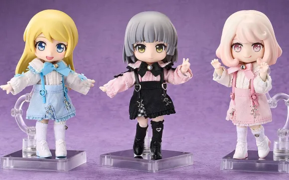 Nendoroid Doll Outfit Set: Suspender Skirt Set (White & Blue)