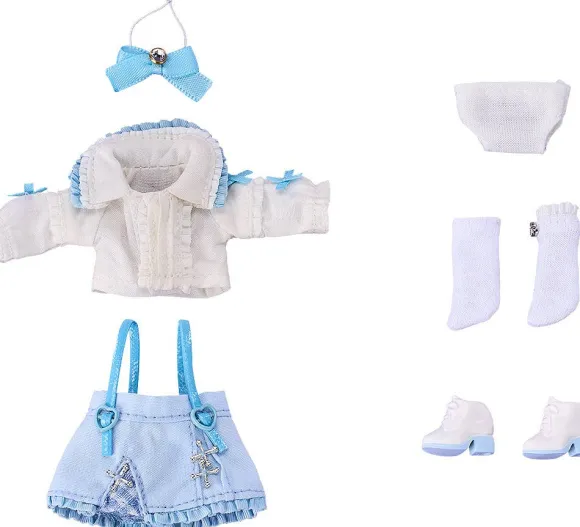Nendoroid Doll Outfit Set: Suspender Skirt Set (White & Blue)