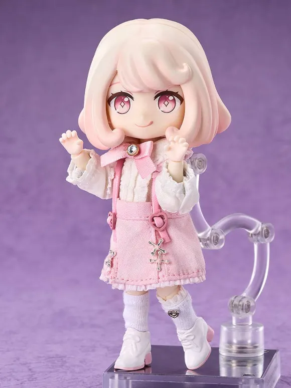 Nendoroid Doll Outfit Set: Suspender Skirt Set (White & Pink)