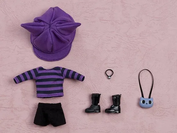 Nendoroid Doll Outfit Set: Cat-Themed Outfit (Purple)