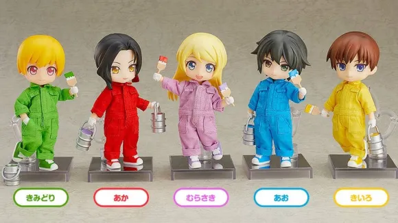 Nendoroid Doll Outfit Set (Colorful Coveralls Purple)