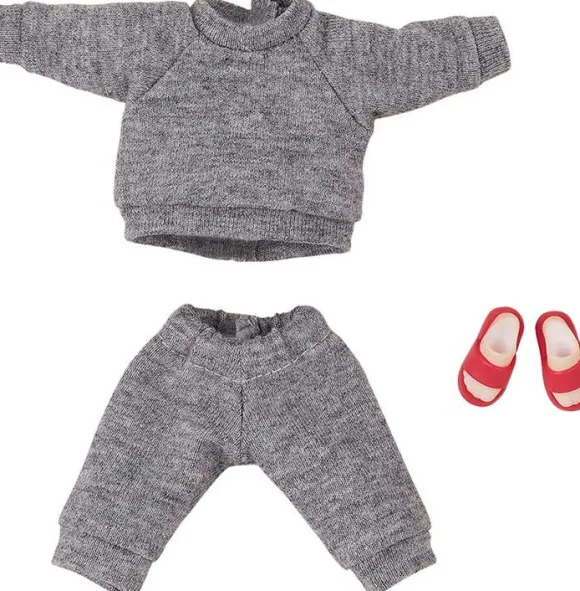 Nendoroid Doll Outfit Set: Sweatshirt and Sweatpants (Gray)