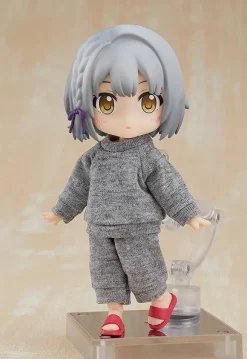 Nendoroid Doll Outfit Set: Sweatshirt and Sweatpants (Gray)