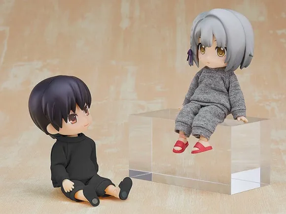 Nendoroid Doll Outfit Set: Sweatshirt and Sweatpants (Gray)