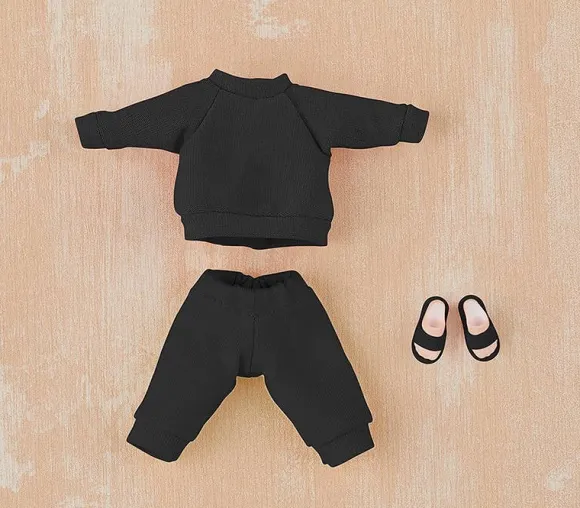 Nendoroid Doll Outfit Set: Sweatshirt and Sweatpants (Black)