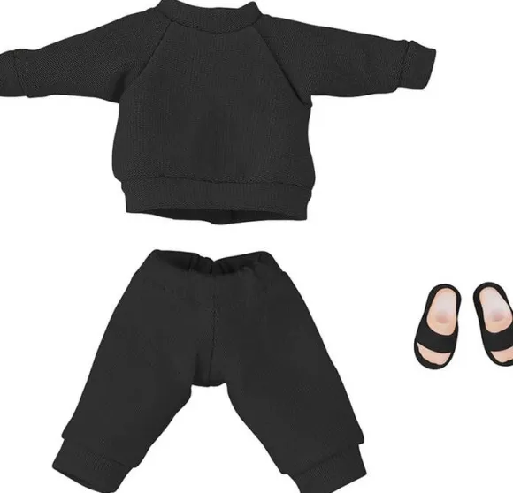 Nendoroid Doll Outfit Set: Sweatshirt and Sweatpants (Black)