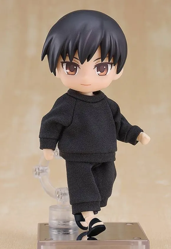 Nendoroid Doll Outfit Set: Sweatshirt and Sweatpants (Black)