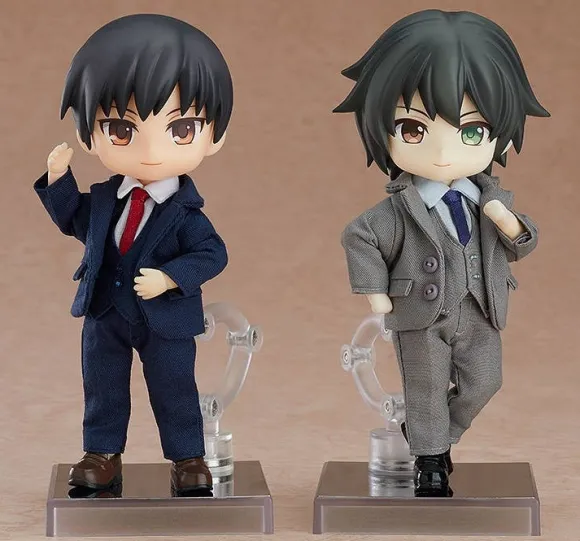 Nendoroid Doll Outfit Set: Suit (Gray) (Reissue)