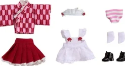 Nendoroid Doll: Outfit Set (Japanese-Style Maid - Pink)