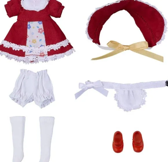 Nendoroid Doll Outfit Set: Old-Fashioned Dress (Red)