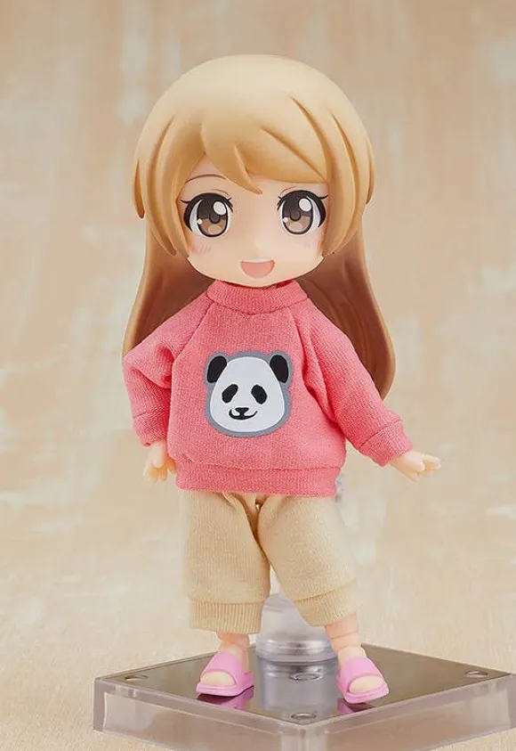 Nendoroid Doll Outfit Set: Sweatshirt and Sweatpants (Pink)