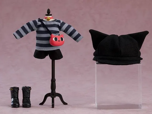 Nendoroid Doll Outfit Set: Cat-Themed Outfit (Gray)