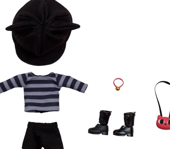 Nendoroid Doll Outfit Set: Cat-Themed Outfit (Gray)