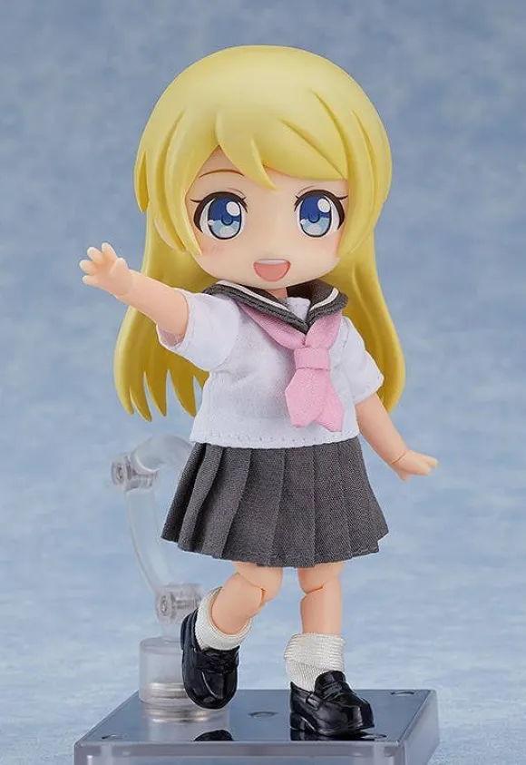 Nendoroid Doll Outfit Set: Short-Sleeved Sailor Outfit (Gray)