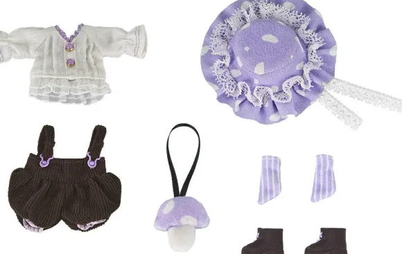 Nendoroid Doll Outfit Set: Mushroom - Boy (Purple)