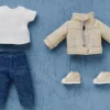 Nendoroid Doll Outfit Set: Leather Jacket (Ivory)