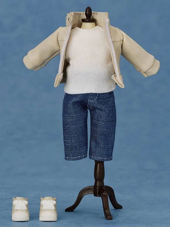 Nendoroid Doll Outfit Set: Leather Jacket (Ivory)