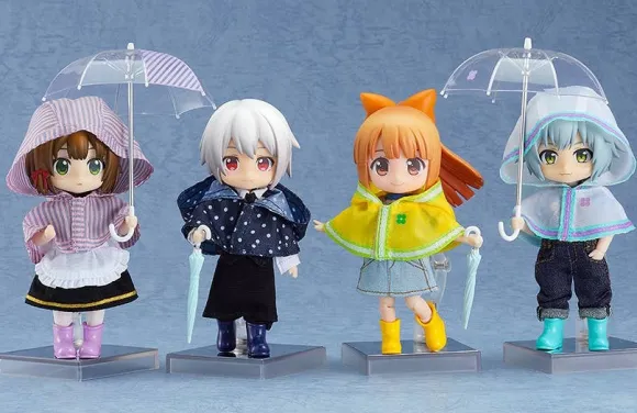 Nendoroid Doll: Outfit Set (Rain Poncho - White)