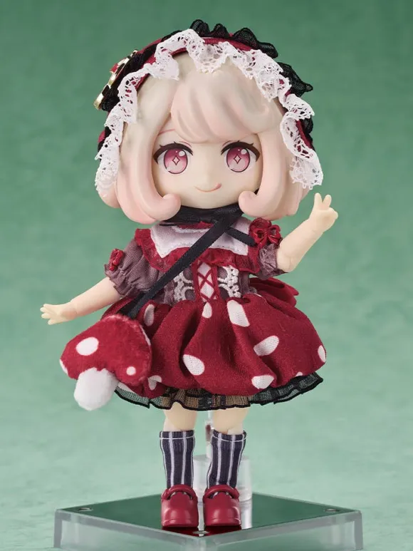 Nendoroid Doll Outfit Set: Mushroom - Girl (Red)