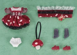 Nendoroid Doll Outfit Set: Mushroom - Girl (Red)