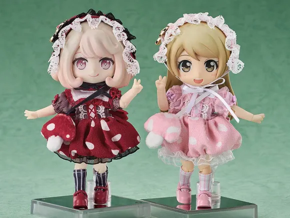 Nendoroid Doll Outfit Set: Mushroom - Girl (Red)