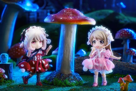 Nendoroid Doll Outfit Set: Mushroom - Girl (Red)