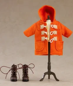 Nendoroid Doll Warm Clothing Set: Boots & Duffle Coat (Orange)