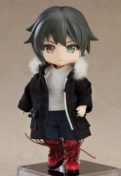 Nendoroid Doll Warm Clothing Set: Boots & Mod Coat (Black)